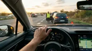 Driver steering wheel and motorist
