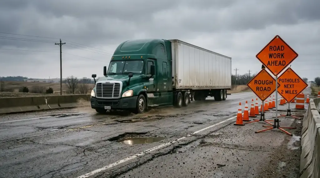 The Legal Impact of Poorly Maintained Roads in Commercial Truck Accidents